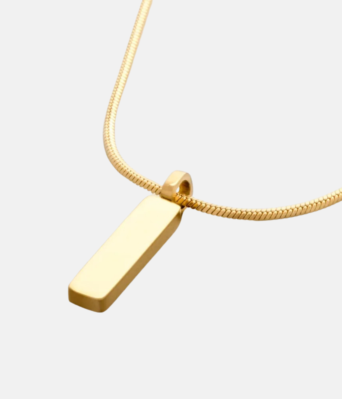 SQUARE PENDANT NECKLACE